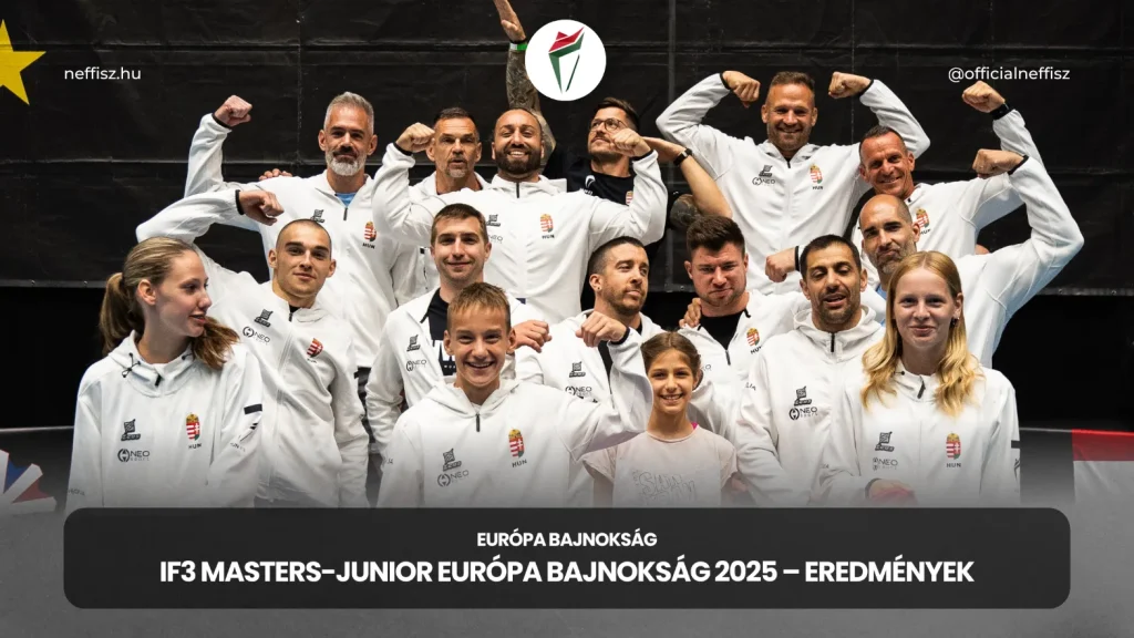 Neffisz IF3 masters-junior Európa bajnokság eredmények a csapattal