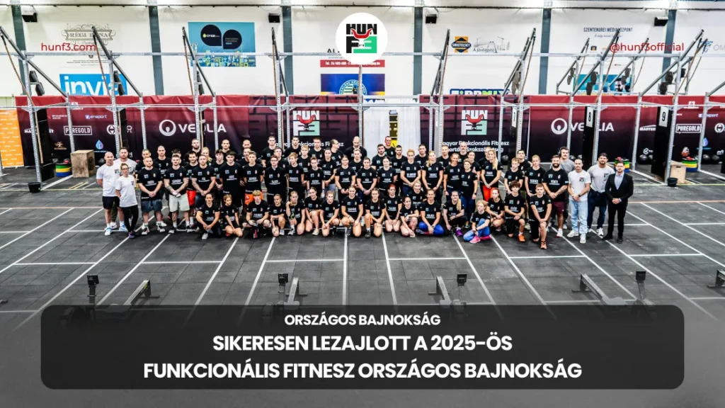 HUNF3 Funkcionális Fitnesz Országos bajnokság összes versenyző